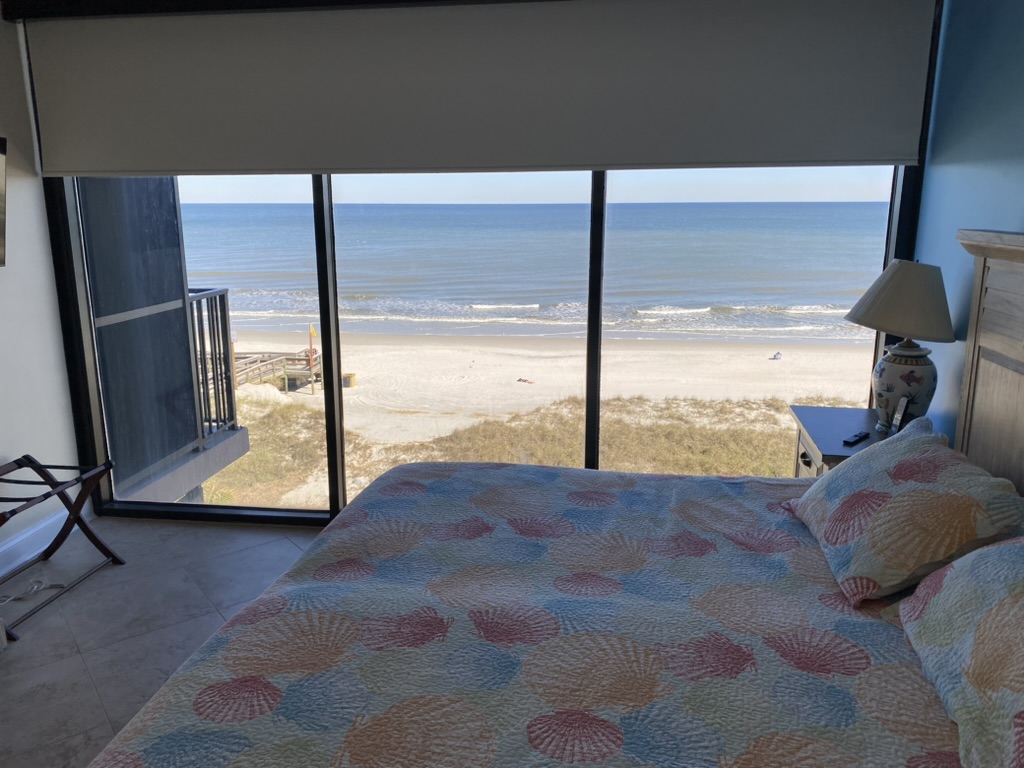 Coastal residential property during a Lunar inspection near the beach